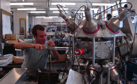 Oliver Marsh from Altrincham Grammar School for Boys who took a 4-week placement in the Nuclear Physics Group at the University of Manchester Oliver Marsh
